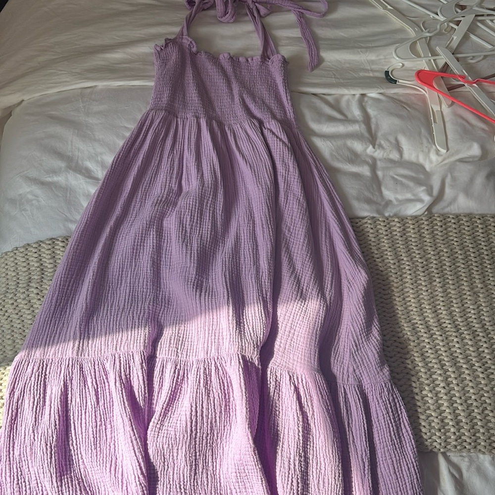 Purple dress